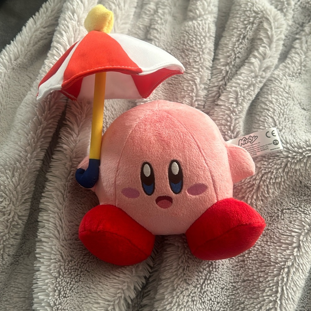 Kirby umbrella plush